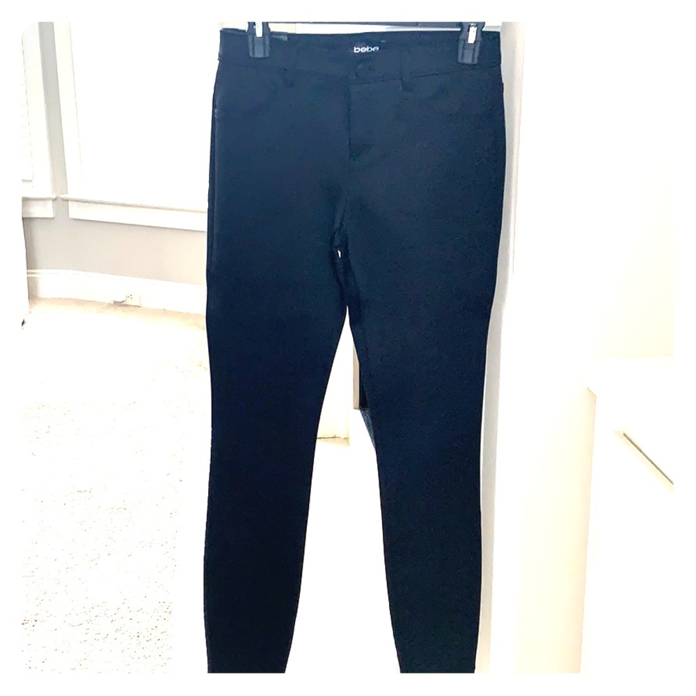 Bebe mid-rise skinny pants
